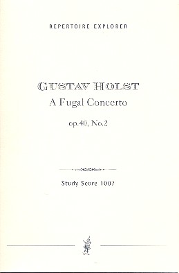 A Fugal Concerto op.40,2 für Flöte und