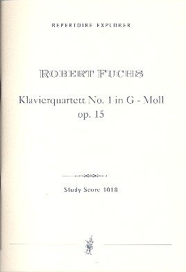 Quartett g-Moll Nr.1 op.15 für Klavier,