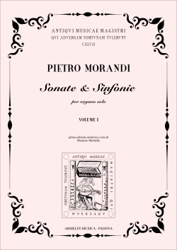 Sonate e Sinfonie per Organo vol.1