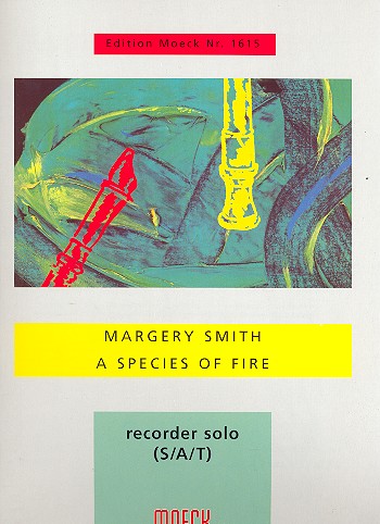 A Species of Fire für Blockflöte solo