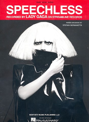 Speechless: Einzelausgabe piano/vocal/