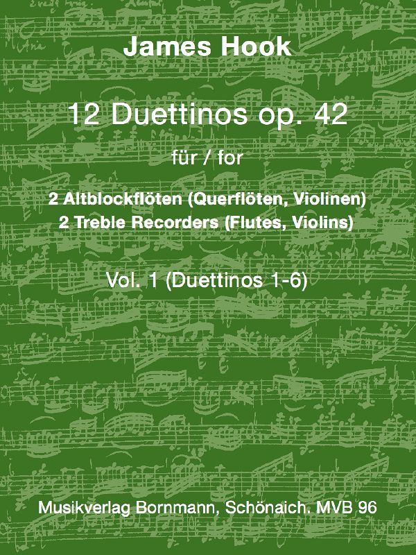 12 Duettinos op.42 Band 1 (Nr.1-6)