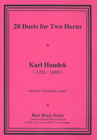 28 Duets for 2 horns