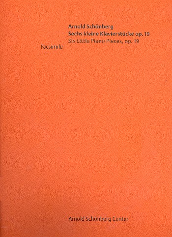 6 kleine Klavierstücke op.19
