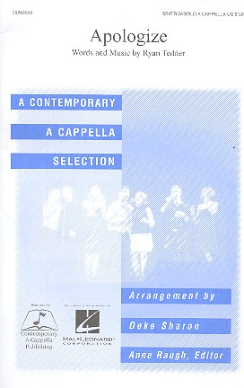 Apologize for solo, mixed chorus (SSATB)