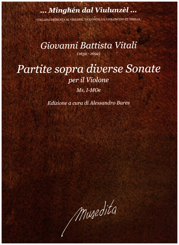 Partite sopra diverse Sonate di Gio.