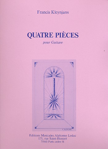 4 Pièces pour guitare