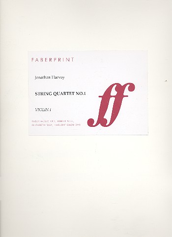 String Quartet no.1 parts
