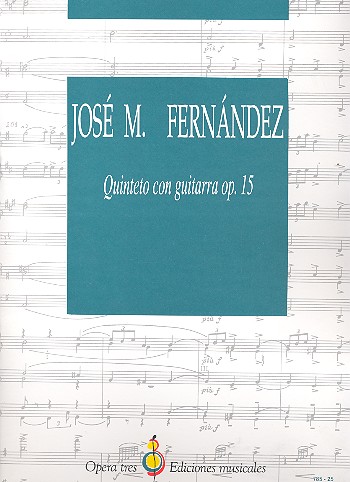 Quinteto con guitarra op.15 für
