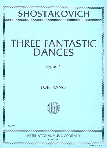 3 Fantastic Dances op.1 