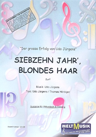 Siebzehn Jahr blondes Haar Surf