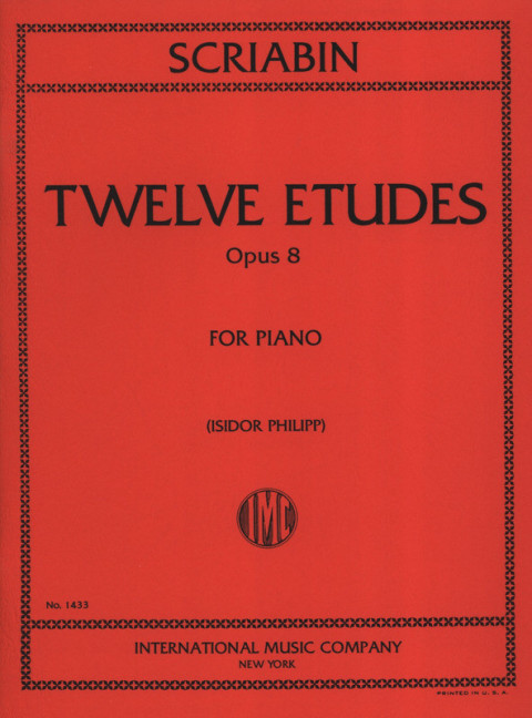 12 Etudes op.8