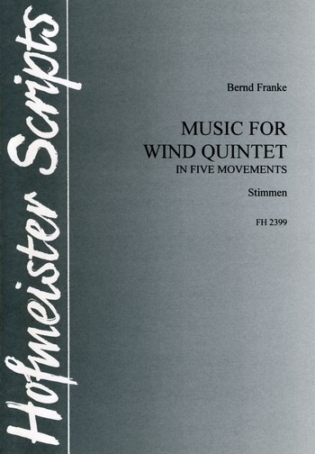 Music for wind quintet für