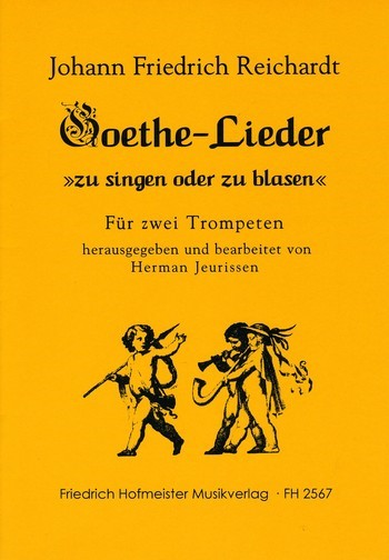 Goethe-Lieder zu singen und zu blasen