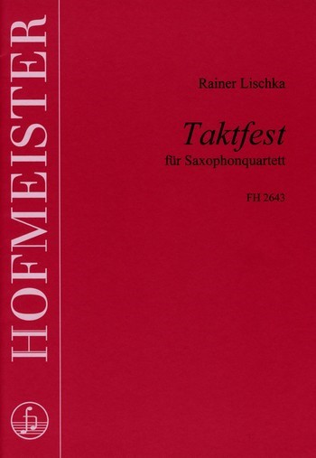 Taktfest für 4 Saxophone