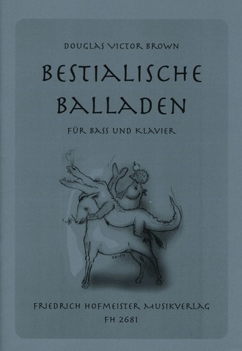Bestialische Balladen für Baß und