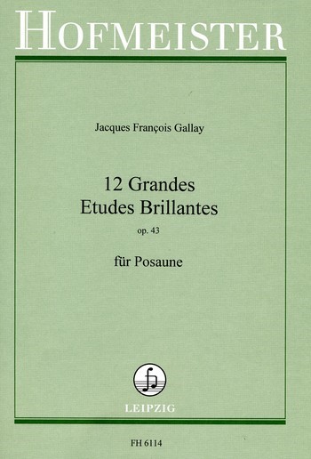 12 Grandes etudes brillantes op.43
