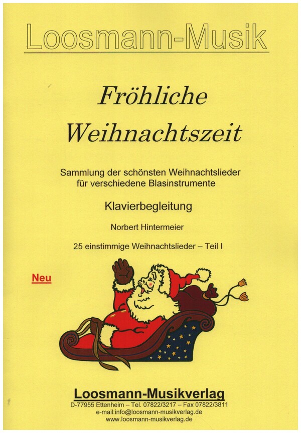Fröhliche Weihnachtszeit Band 1 (Nr.1-25)