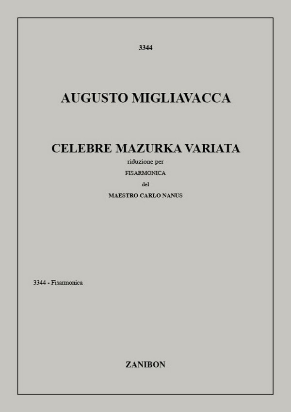 Celebre Mazurka variata