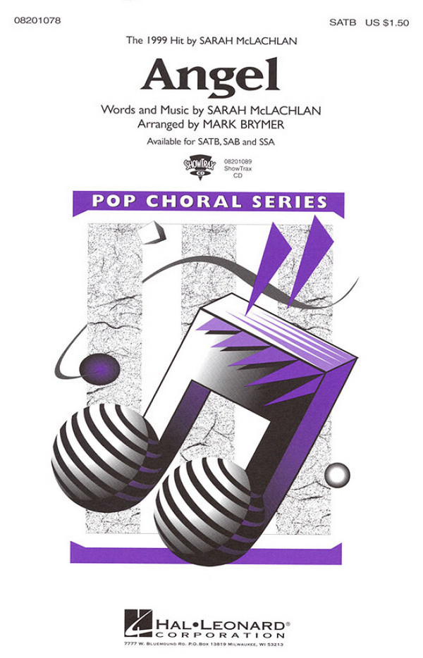Angel for mixed chorus and piano
