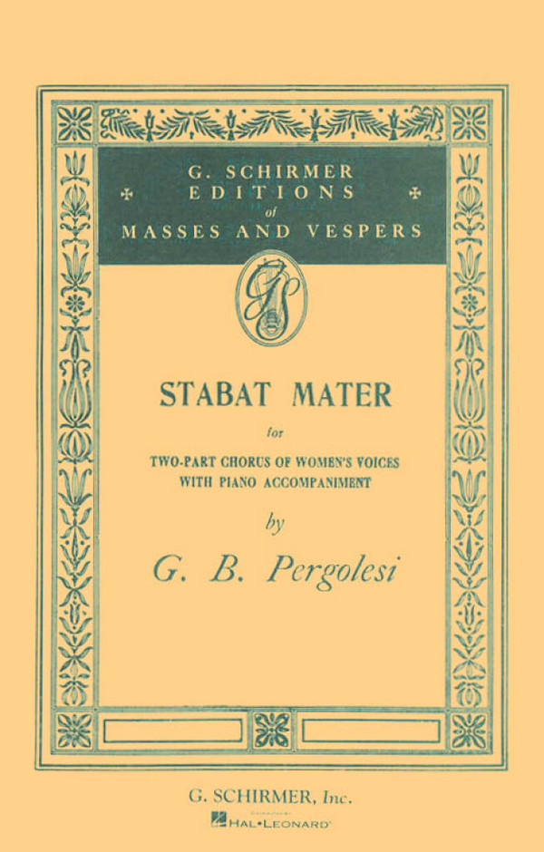 Stabat Mater for 2-part chorus