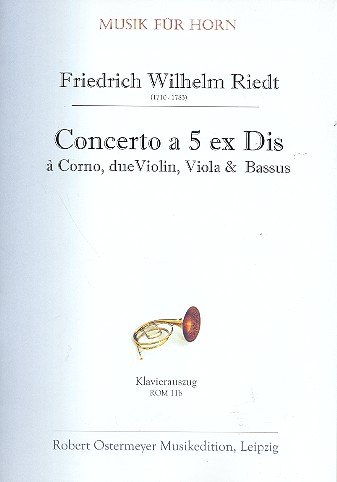 Concerto a 5 ex Dis für Horn in Es