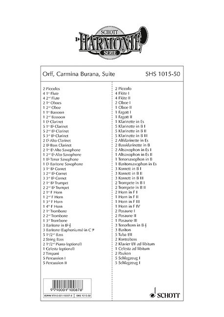 Carmina Burana Suite