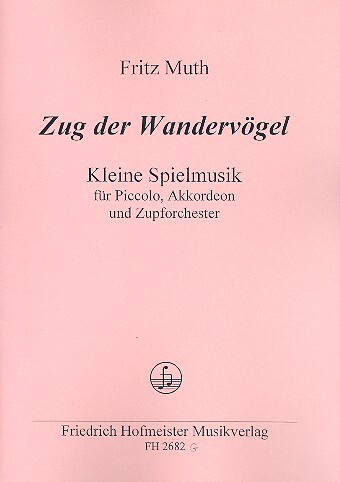 Zug der Wandervögel für Piccolo,