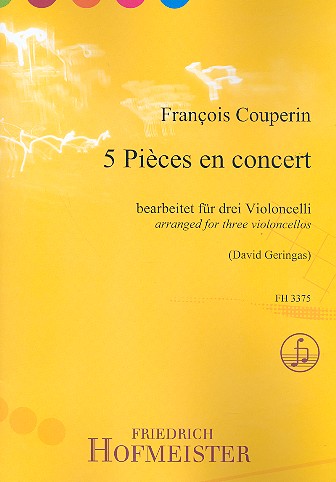 5 Pièces en concert 