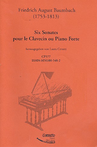 6 Sonaten für Cembalo (Klavier)