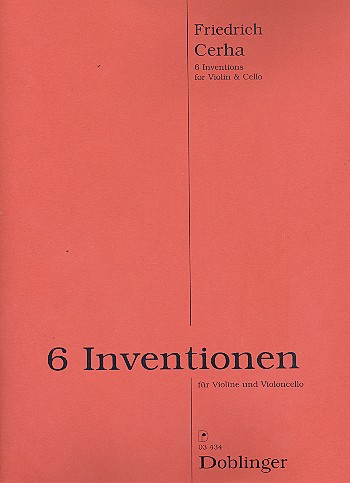 6 Inventionen für Violine und Violoncello