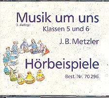 Musik um uns Klasse 5/6 4 CD's (Hörbeispiele)