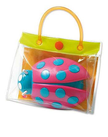 Klingel-Käfer in Vinyl-Täschchen