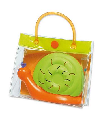 Rappel-Schnecke in Vinyl-Täschchen