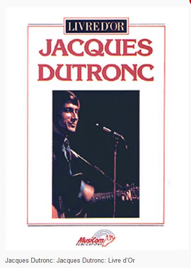 Jacques Dutronc: livre d'or