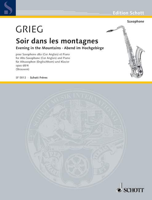 Soir dans les montagnes op.68,4