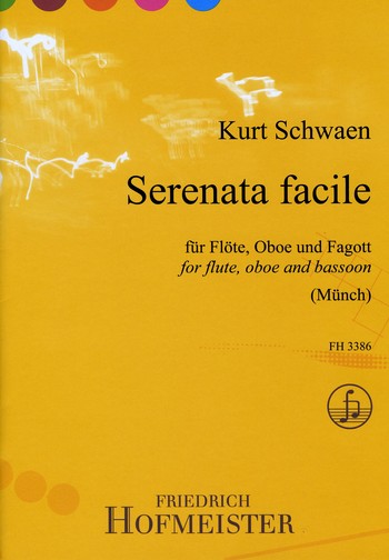 Serenata facile für Flöte, Oboe und Fagott
