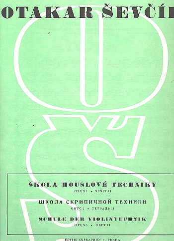 Schule der Violintechnik op.1,2