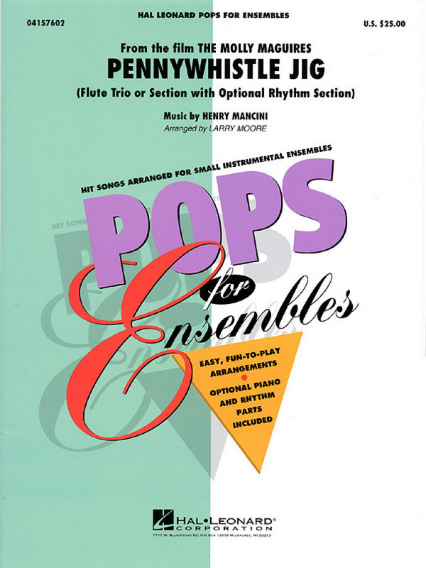 Pennywhistle Jig: for 3 flutes (ensemble),