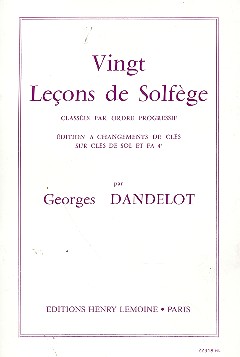 20 Lecons de solfège
