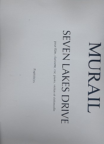 Seven Lakes drive pour flute, clarinette,