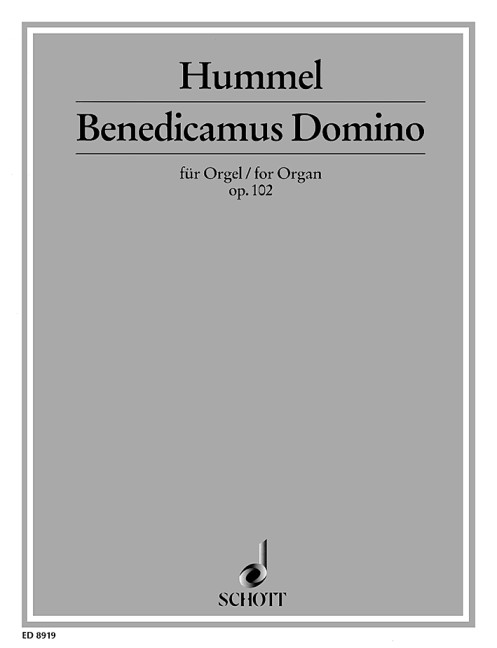 Benedicamus Domino op.102