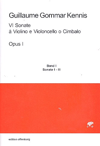 6 Sonaten op.1 Band 1 (Nr.1-3)