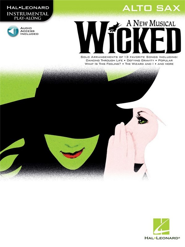 Wicked (+CD): for alto saxophone