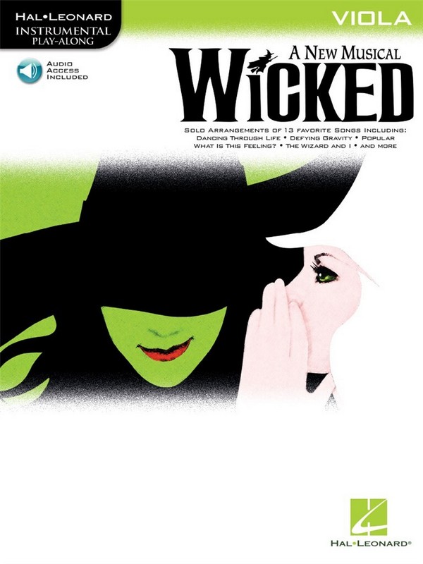 Wicked (+CD): for viola
