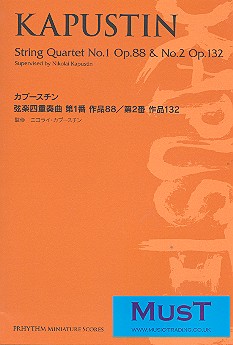 String Quartets no.1 op.88 and no.2 op.132