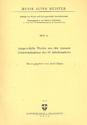 Ausgewählte Werke aus der Auseer