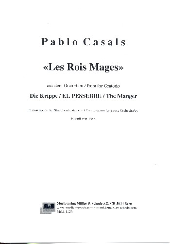 Les rois mages für Streichorchester