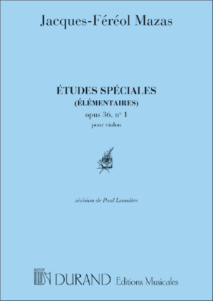 Études speciales op.36,1