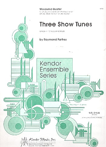 3 Show Tunes for  2 flutes, clarinet